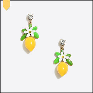 NWT✨J. CREW Lemon Blossom Drop Earrings